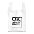 Hostel&Bar CAMOSIBA OfficialのOK,ADAM logo eco Reusable Bag