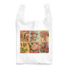 NAZONAZO-Storeのレトロ・フラワー Reusable Bag