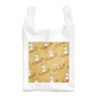 5corgisの颯爽とパンを乗りこなせないのもいるコーギー Reusable Bag