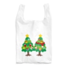 イラスト MONYAAT の林さんのクリスマスA クリスマスツリー Reusable Bag
