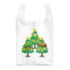 イラスト MONYAAT の森さんのクリスマスA クリスマスツリー Reusable Bag