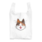 コナカマ通販SUZURI支店の三毛猫ちゃん Reusable Bag