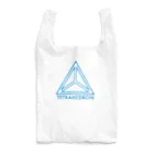 SEVENSの【THETRAHEDRON】cyan Reusable Bag