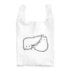 ねこやにわとりやの肝臓胃猫 Reusable Bag