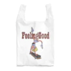 nidan-illustrationの"feeling good" エコバッグ