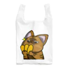 思う屋の価値の分かる猫 Reusable Bag