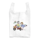 Kibichuuのはととうーじろ〜自転車 Reusable Bag