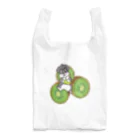 ゆんゆんこのキウイとシュナウザー Reusable Bag