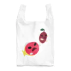 小梅と桃子のバイカラードッティバックから逃げるさつまいも Reusable Bag