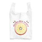 イラスト MONYAAT のCT105 輪切りのリンゴ Reusable Bag