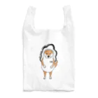 牡蠣屋のわんこの牡蠣ぐるみわんこのエコバッグ Reusable Bag