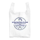 charlolのCharlie ロゴ　ブルー　 Reusable Bag