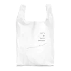 ToiToyのシンプル 文字 テキスト Reusable Bag