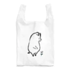 前髪ぱっつん◆SUZURI店の花に優しくしたい豚さん Reusable Bag