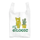 e↑LOGICの熊サボテン Reusable Bag