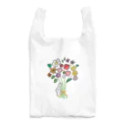 suzuharu_no_goodsのうささんとお花   Reusable Bag