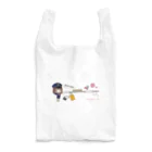 電車ごっこ１１８５【SUZURI】の思川結 グラフアート風エコバッグ Reusable Bag