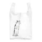 AmuAmu shopの少し小さくなるむごんのねこ Reusable Bag