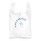 TIPS & TRICKSのLOGOエコバッグ　青 Reusable Bag