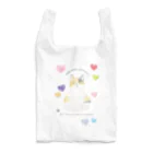 SHINOBU LABORATORY.のビックリ顔の三毛猫つぼみ(Heart) Reusable Bag
