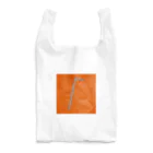 うさぎちゃんアイランドのストロー エコバッグ オレンジ Reusable Bag