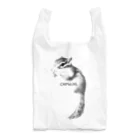 coco_chipmunkのモノクロシマリスシリーズ Reusable Bag