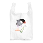 KINAKOLab@SUZURIのキュウリ大好き文鳥 Reusable Bag