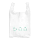 おばけのObakeちゃんのお店のObakeちゃんとお買い物(green) Reusable Bag