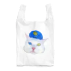 タマの白猫オッドアイタマ Reusable Bag