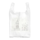 ホームタウンスター　Hometown Star の時計塔のある街 City with a clock tower in Ireland Reusable Bag