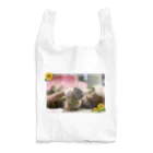 竜の工房・翔 -SUZURI SHOP-の大好きヒマワリの種！ Reusable Bag