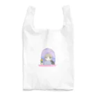 本調子の102号室(春) 女の子とねことチューリップ Reusable Bag