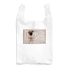 パグ PUG ぱぐ  OHMAI GALLERYのPUG-パグ-ぱぐ　パグ グッズ　エコ マイバック-2 Reusable Bag