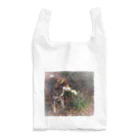 マロマロの黒柴と水仙 Reusable Bag
