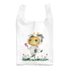 ほっこり絵描きあきこの牛ぐるみちーちゃん Reusable Bag