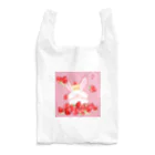 どるちぇ＊うさぎの【エコバッグ】《05》うさぎといちご50％ Reusable Bag