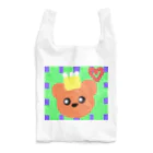 永遠にんにくガールworldのチェックとクマちゃん Reusable Bag