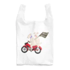 PoccaBocca–すかまるのおみせ–のバイクとヤギさん（あめちゃんとはるくん） Reusable Bag