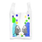 Kinako's factoryの雨ふりいんこ。 Reusable Bag