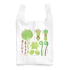 saito_yoko_illustrationの山の幸＿山菜Ver.エコバッグ Reusable Bag