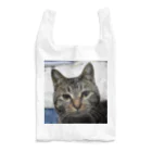 ねことらにゃんにゃん軍団のすまし顔 たぬきち Reusable Bag