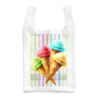 Aki◇unbalanceのアイスクリームエコバッグ Reusable Bag