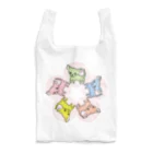 akane_art（茜音工房）のゆるチワワ（フラワーサークル） Reusable Bag