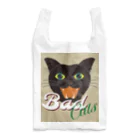 【ワル☆ネコ】の【ワル☆ネコ】店長クロちゃんBG Reusable Bag