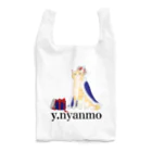 y.nyanmo やよにゃんもの王冠猫　エコバッグ Reusable Bag