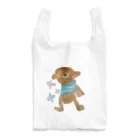 とーちゃんLAB.の画伯2021ザラス_くまのぬいぐるみ Reusable Bag