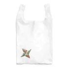 北のうっかり工房の手裏剣【橙×緑】 Reusable Bag