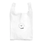 osam0508の白　まんまるポメラニアン Reusable Bag