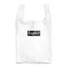 orumsの露骨な [Explicit] -Black Box Logo- Reusable Bag