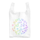 杠葉自由帳のColorful flower Reusable Bag